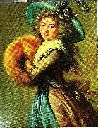 Elizabeth Louise Vigee Le Brun madame mole raymond oil painting on canvas